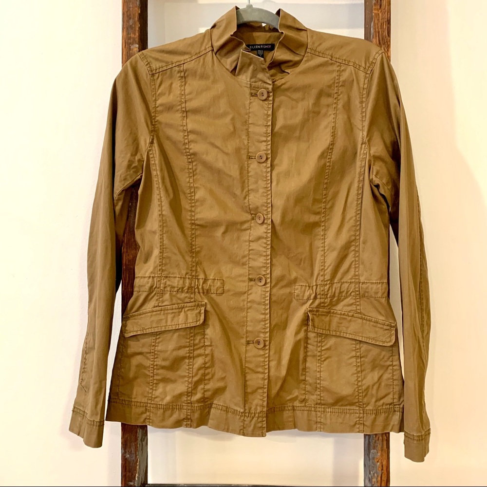 Eileen Fisher Military Style Jacket